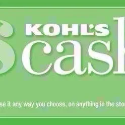 $50.00 KOHL’S Cash for 30$*20$*10$ ( AUTO DELIVERY )