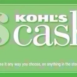 $30.00 KOHL’S CASH FOR 15$ * 2 CODE  ( AUTO DELIVERY )