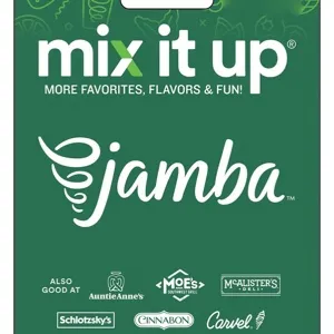 15$ jamba five gift card