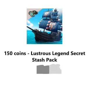Sea Of Thieves -150 Coins Lustrous Legend Secret Strash Pack