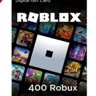Roblox Digital Code -400 Robux