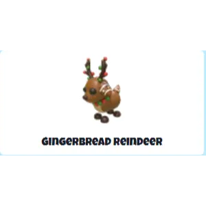 gingerbread reindeer NR