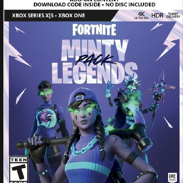 [US] Fortnite: Minty Legends Pack (XBOX) - XBox One Games - Gameflip