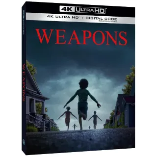 Weapons (4K UHD) (Movies Anywhere)