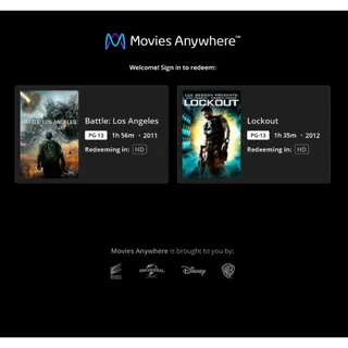 Battle Los Angeles & Lockout (HD) (Movies Anywhere)