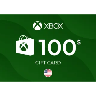 Xbox Gift Card 100 USD