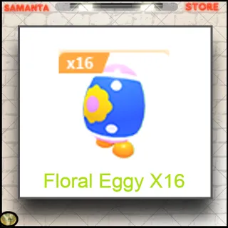 Floral Eggy X16