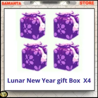 Lunar New Year gift Box  X4