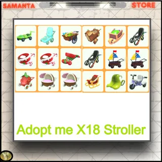 Adopt me X18 Stroller