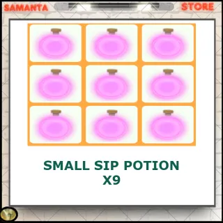 SMALL SIP POTION X9