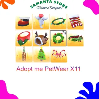 Adopt me PetWear X11