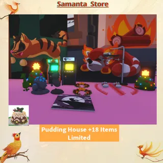 Pudding house +18 items limited