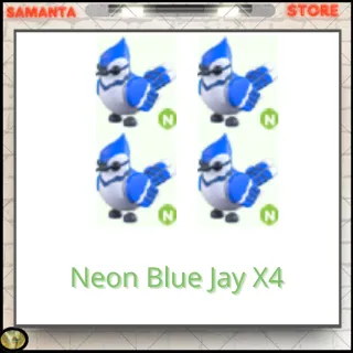 Neon Blue Jay X4