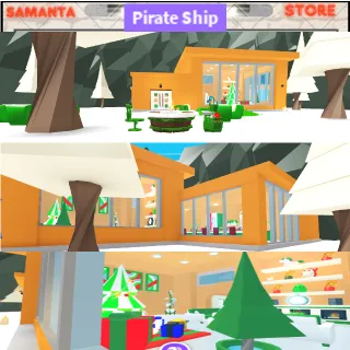 House - Pirate Ship ( Christmas))