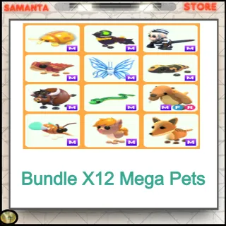 Bundle X12 Mega Pets