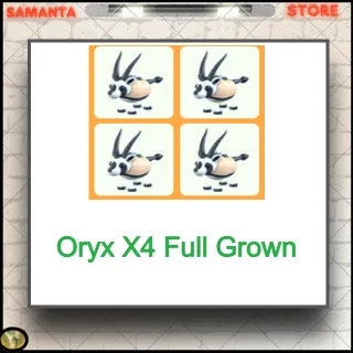 Oryx X4 Full Grown
