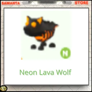 Neon Lava Wolf 