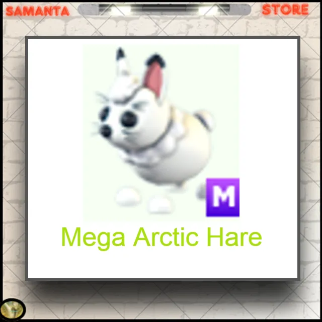 Mega Arctic Hare - Roblox Game Items - Gameflip