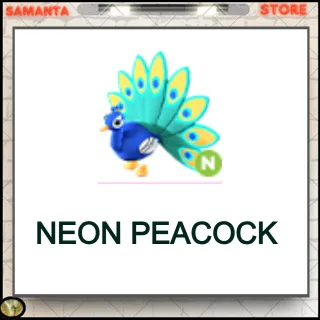 Neon Peacock