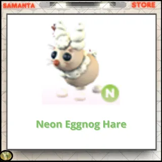 Neon Eggnog Hare