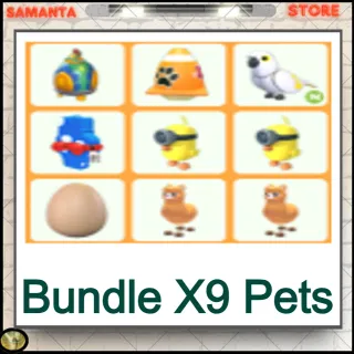 Bundle X9 Pets