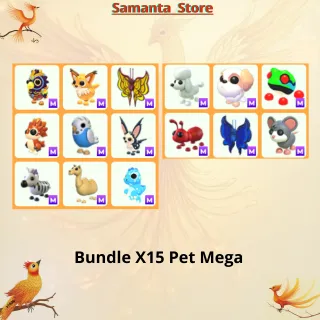 Bundle X15 Pet Mega