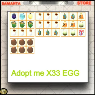 Adopt me X33 EGG 