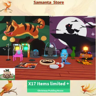 x17 items limited + Pudding House