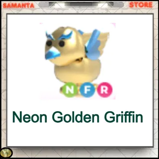 Neon Golden Griffin