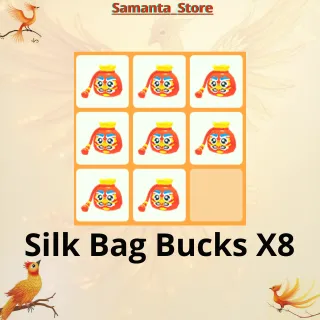 Silk Bag Bucks X8