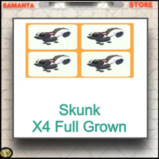 Skunk X4 Full Grown