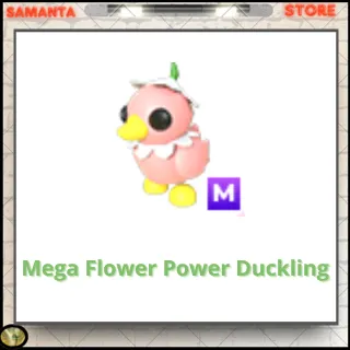 Mega Flower Power Duckling