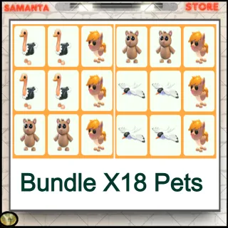 Bundle X18 Pets