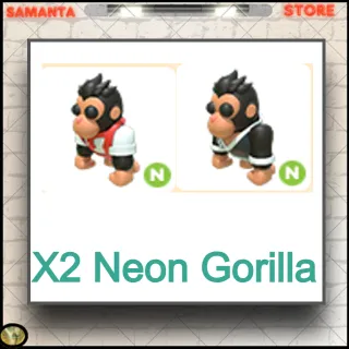 X2 Neon Gorilla