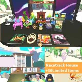 Racetrack House(Fully Decorated) + 36 Limited Items
