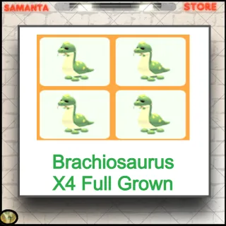 Brachiosaurus X4 Full Grown