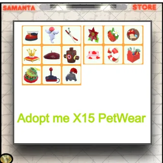 Adopt me X15 PetWear