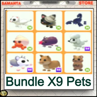 Bundle X9 Pets 