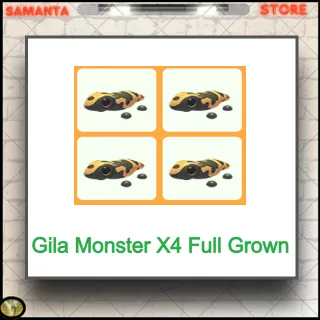 Gila Monster X4 Full Grown