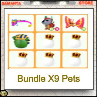 Bundle X9 Pets