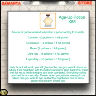 Age-Up Potion X55