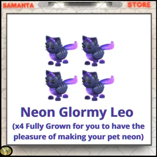 Neon Glormy Leo  (x4 Fully Grown for