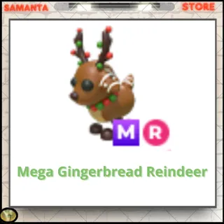 Mega Gingerbread Reindeer