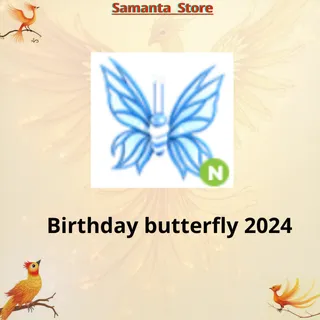 Birthday butterfly 2024