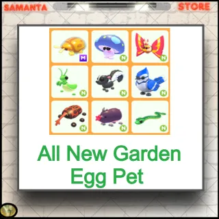  All New Garden Egg Pet 