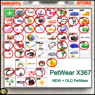 PetWear X367( NEW + OLD PETWEAR)