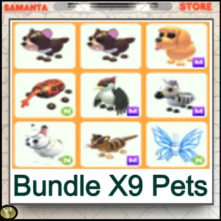 Bundle X9 Pets 