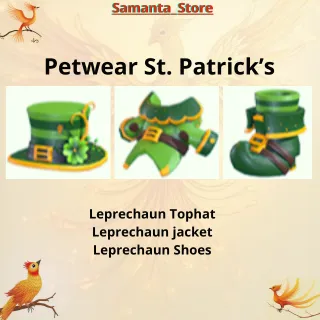 Petwear St. Patrick’s (Leprechaun)