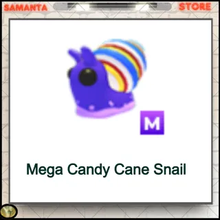 Mega Candy Cane Snail