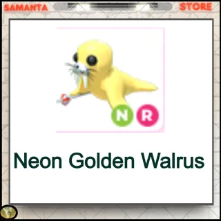 Neon Golden Walrus 